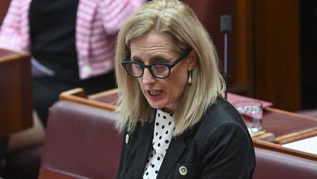 Finance Minister Katy Gallagher sensationally tells Question Time she believes Brittany Higgins’ allegations of rape.