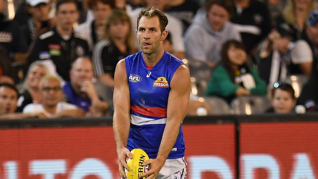 Travis Cloke received a not so warm welcome from Collingwood fans. Photo: AAP Image/Julian Smith