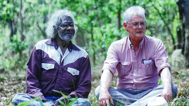 Silas Wolmby (L) and Peter Sutton in 2012. Picture: Brian Cassey