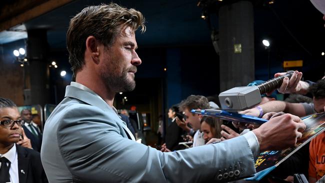 Chris Hemsworth attends the UK premiere of Furiosa. Picture: Kate Green/Getty Images for Warner Bros Pictures