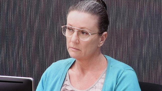 Kathleen Folbigg appears via video link during an inquiry in 2019. Picture: AAP