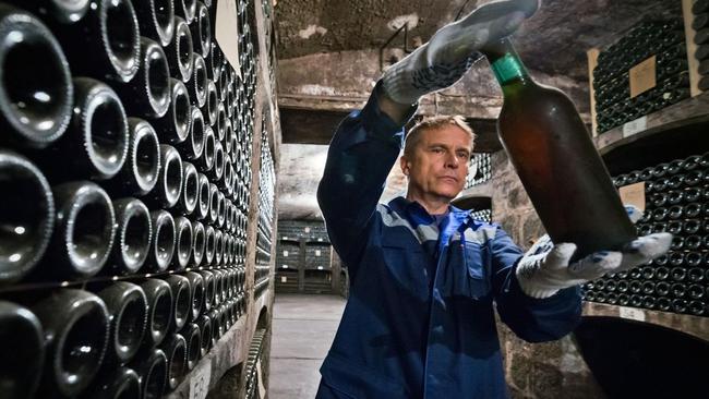 Investors who put money into fine wine at the beginning of the year recorded an average loss of about 3.6 per cent by the end of November. Picture: Zuma Press