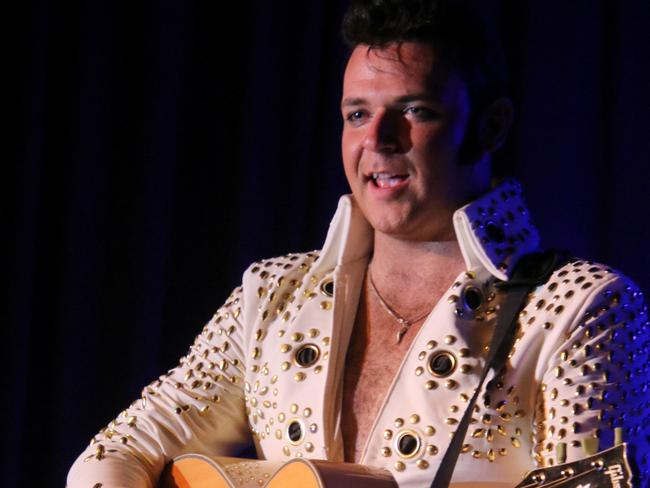 Jack Gatto stars in an Elvis tribute act.