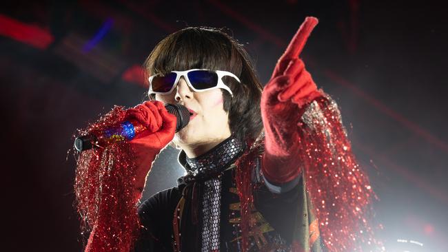 ‘They felt like freaks in small towns, and my music made them feel it’s okay ​OK to be themselves and do what they want,’ Singer Karen O of Yeah Yeah Yeahs. Picture: Jim Bennett/Getty Images