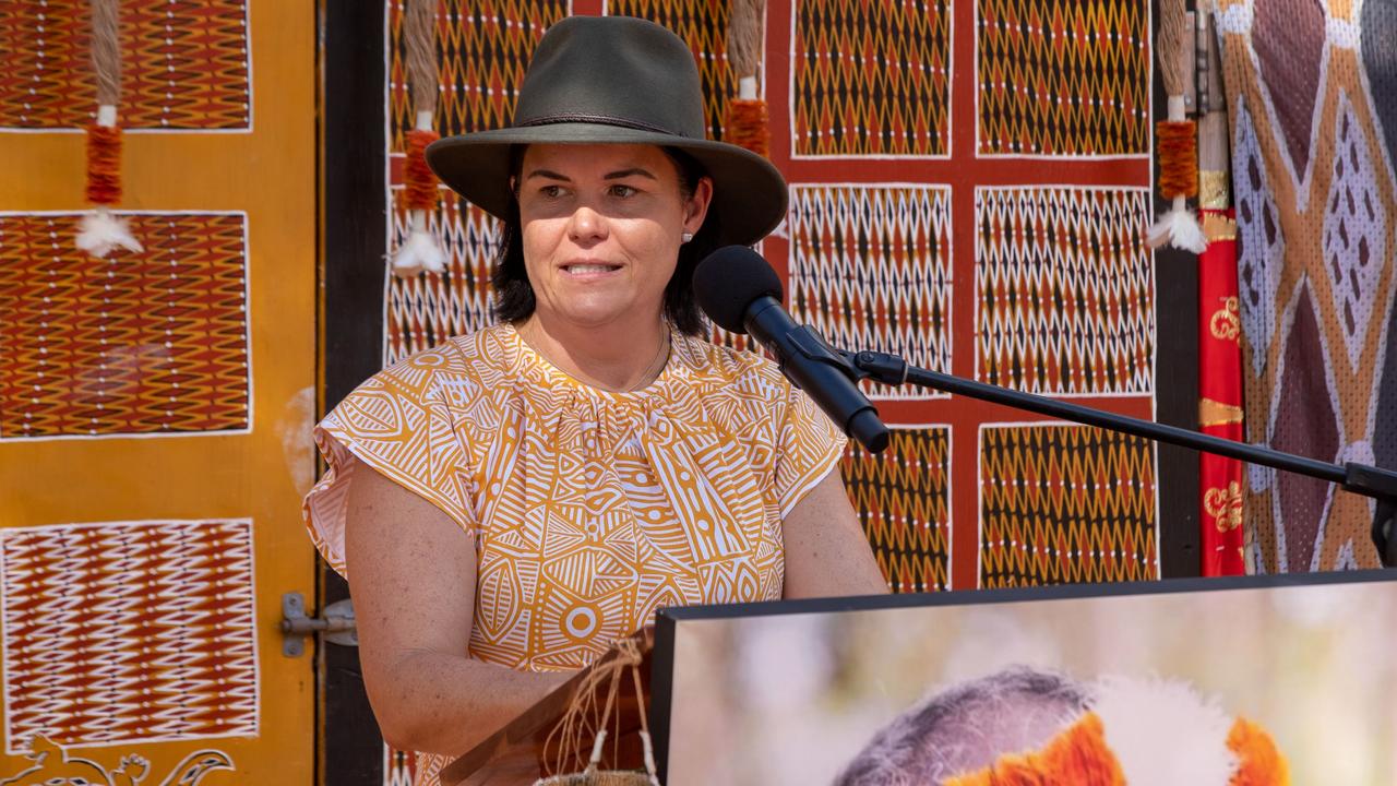 Northern Territory Chief Minister Natasha Fyles. Picture: Peter Eve / Yothu Yindi Foundation