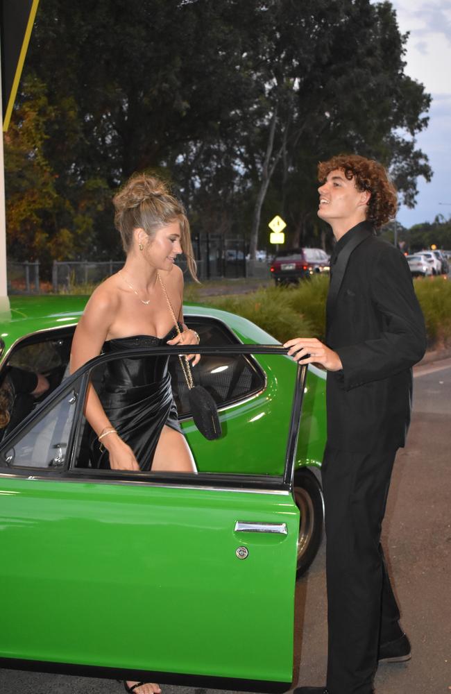 Students at the 2024 Nambour Christian College formal.