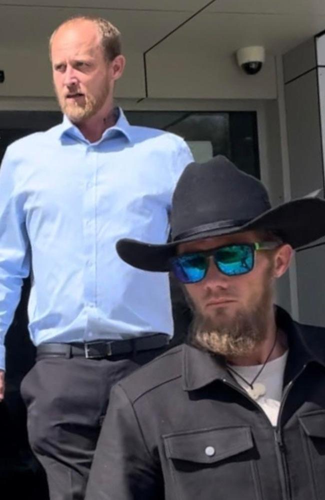 Cary David McDonald, 36, and Luke Darren Arthur, 30, were found guilty of seven charges at Kingaroy District Court relating to a Nanango home invasion.