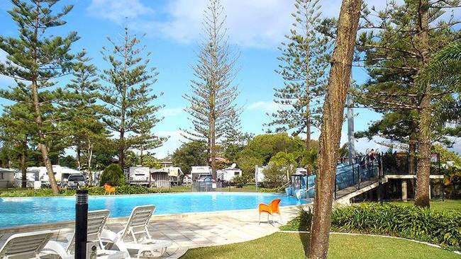 Tallebudgera Creek Tourist Park. Photo: Gold Coast Tourist Parks