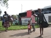 Residents of Warruwi on Goulburn Island arrive in Darwin