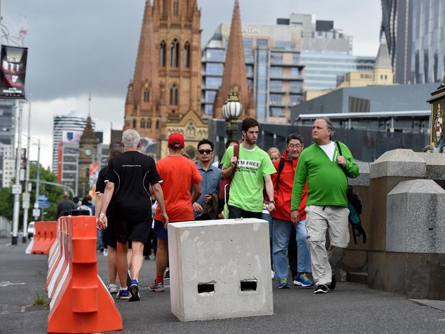 Additional bollards will be placed in popular locations. Picture: Kylie Else