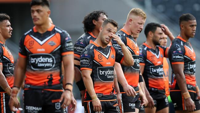 Michael Maguire is under pressure at Wests Tigers after a dismal run.