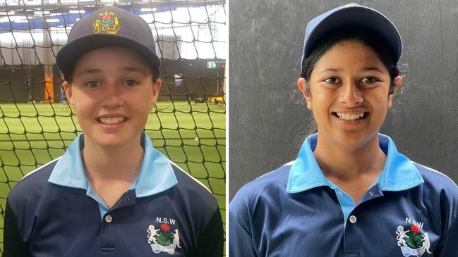 (L-R) Ella Finnane and Diva Patel. Pictures: NSWPSSA and Jason Hosken – NewsLocal