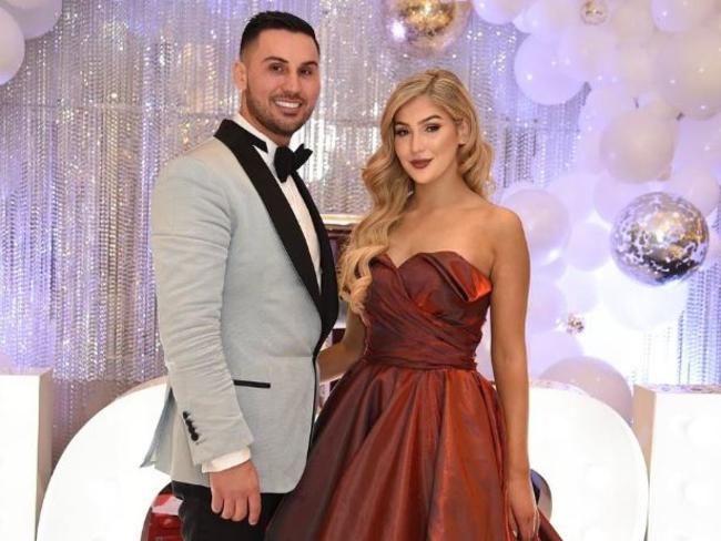 Salim Mehajer with his sister Mary. Picture: Salim Mehajer/Instagram