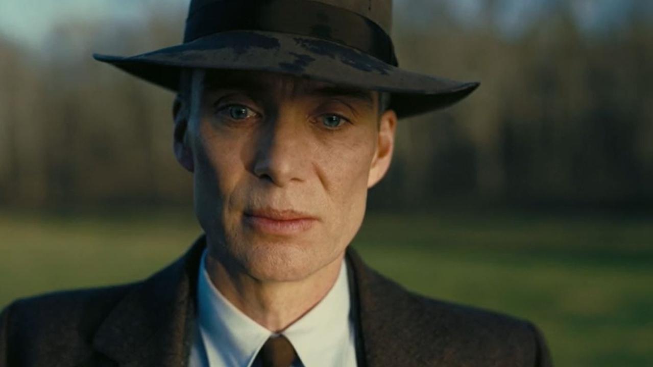 Murphy as the “emaciated” Oppenheimer.