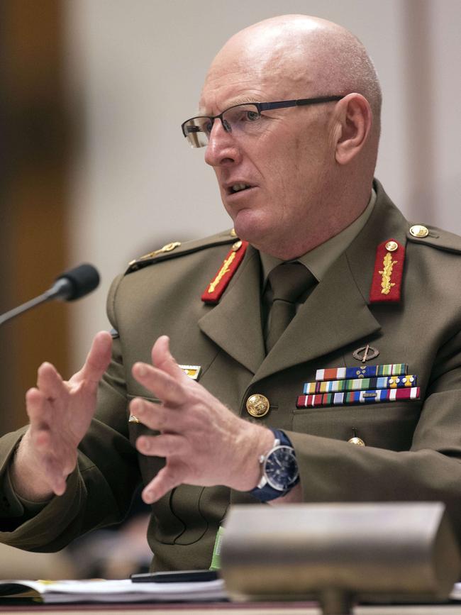 Lieutenant General John Frewen. Picture: NCA NewsWire /Gary Ramage