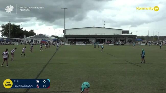 Replay: Qld Fiji v Qld Barbarians (U16 Boys) - Pacific Youth Rugby Festival Day 1