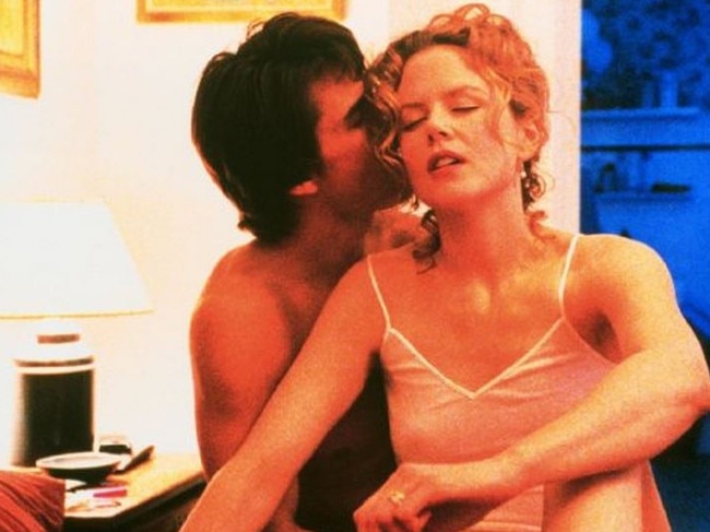 Tom Cruise and Nicole Kidman in Eyes Wide Shut.