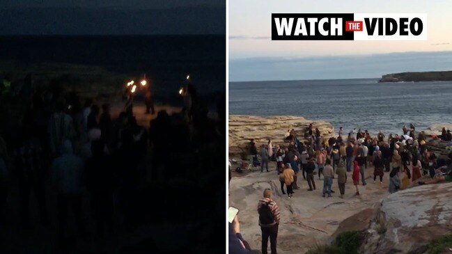 POLICE were called to break up a musical gathering on a Sydney beach