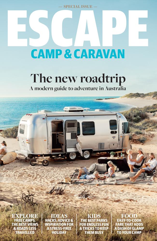 Escape Camp & Caravan special. On sale September 24, 2018.