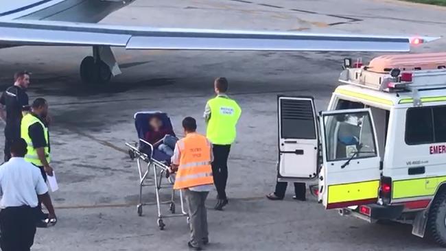 An 18-year-old girl with septicaemia is evacuated from Nauru this week.