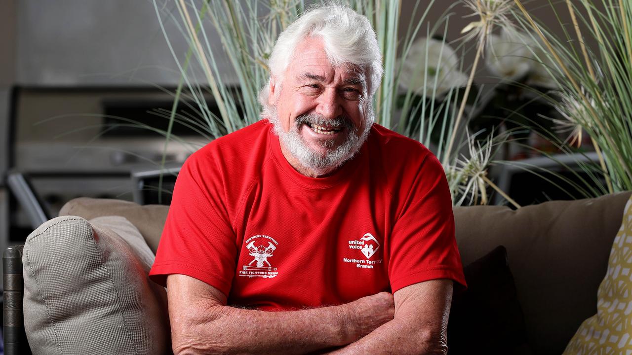 Retired Darwin firefighter Jock McLeod said a proposed memorial commemorating Cyclone Tracy survivors “has no relevance to (the disaster) whatsoever”. Picture: Calum Robertson