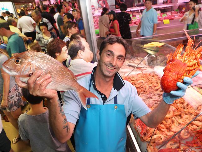 Pick up your Easter feast staples at Queen Victoria Market on Easter Saturday. Picture: David Crosling