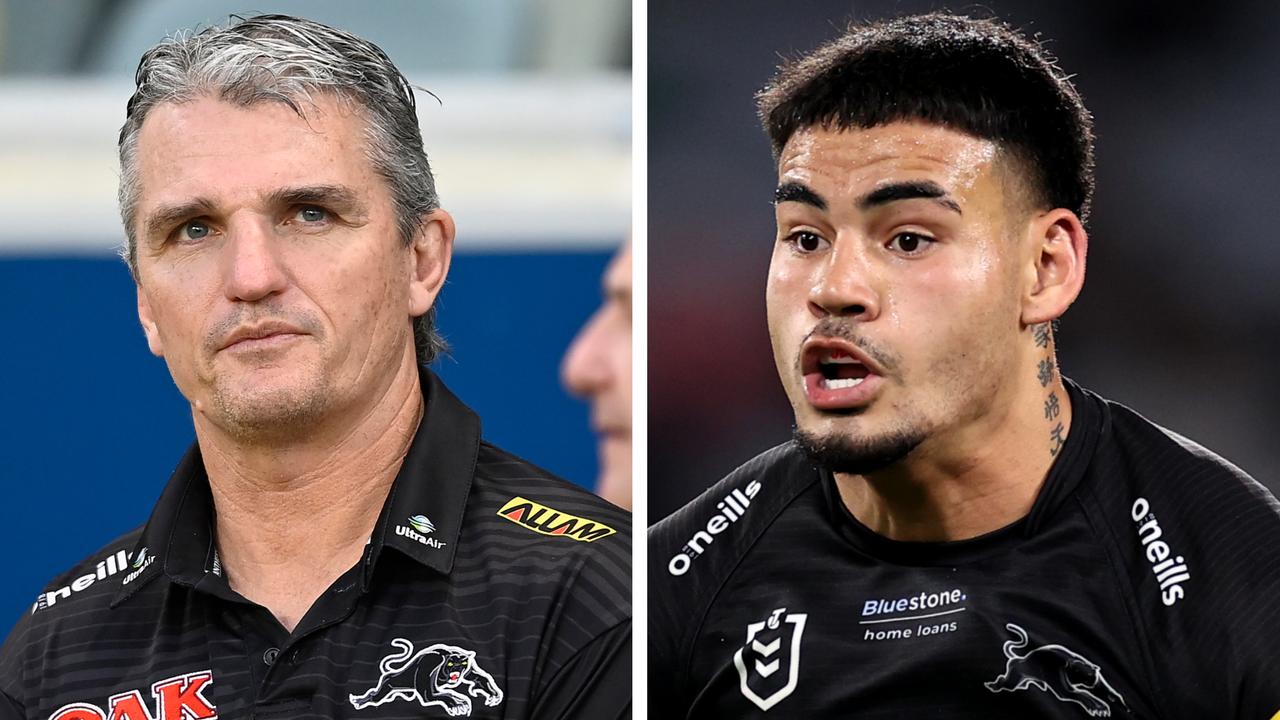 Ivan Cleary and Taylan May.