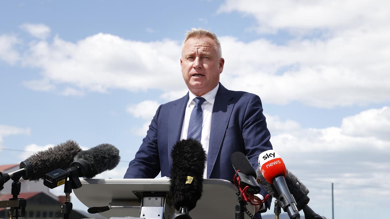 Tasmanian Premier Jeremy Rockliff called the state’s election one year ahead of schedule. Picture: NCA NewsWire/ Nikki Davis-Jones