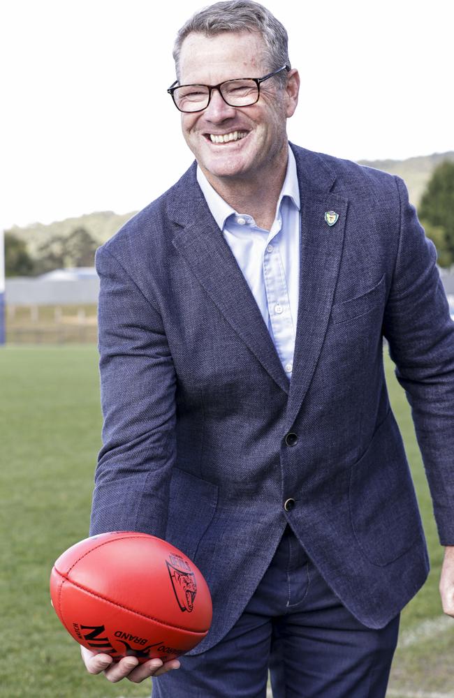 Tasmanian AFL Team Chairman Grant O'Brien. Picture: Grant Viney