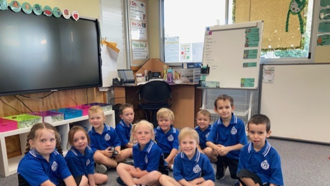 My First Year: Gayndah State School Preps. Layla Ryan, Emma Wilson (year 1), Hugo Sellars, Clayton Gilby, Elsie Roberts, Rylan Fuchs, Owen Dann, Jackson Euler, Hunter Hill (Year 1), Xaiver Jarrett.