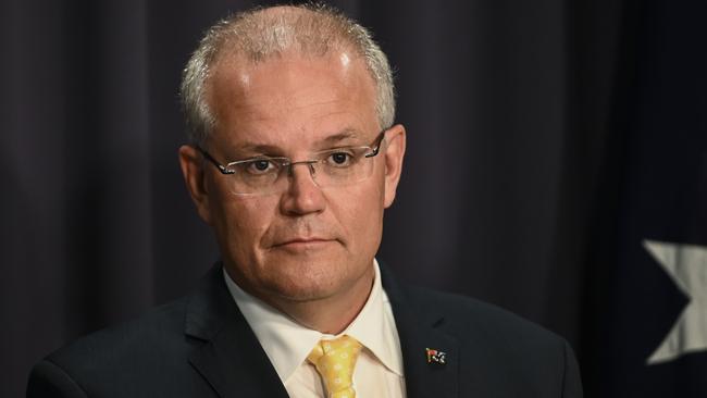 The past week has seen a flurry of funding pledges from the Morrison government, the federal opposition and NSW Labor to curb violence against women. Picture: AAP/Lukas Coch