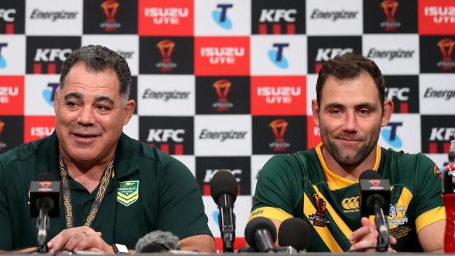 The relationship between Mal Meninga and Cameron Smith goes back a long way. Picture: Mark Metcalfe/Getty Images