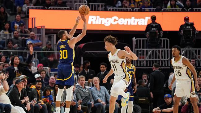 Dyson Daniels came up clutch against the Golden State Warriors. (Photo by Kavin Mistry/Getty Images)