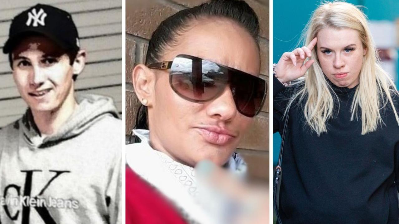 Lachlan Mark Freund (left) and Tina Kathleen Hazard (middle) are each charged with murder while Isobel Rose Higgins (right) had a charge of being an accessory after the fact of murder dropped in a Toowoomba court on Monday, September 11.