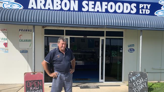 Arabon Seafoods owner Terry Must says the Coronavirus will be devastating to the live fishing industry.