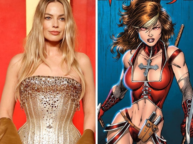 Margot Robbie to produce superhero film.