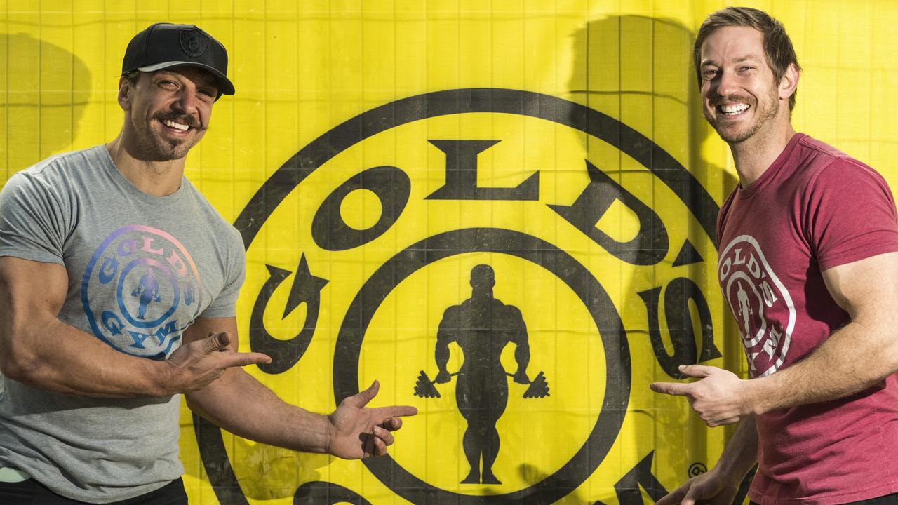 Gold's Gym Toowoomba franchise owners Joe Sorbara (left) and Bevin Jones are converting the former Aldi Clifford Gardens in Princess St into a Gold's Gym, Wednesday, August 18, 2021. Picture: Kevin Farmer