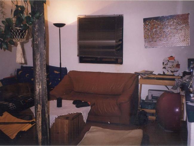 The living room in a house in the region around the Praia da Luz resort and Lagos in the Algarve, Portugal, that was used by the German man suspected in the disappearance of British girl Madeleine McCann in 2007.