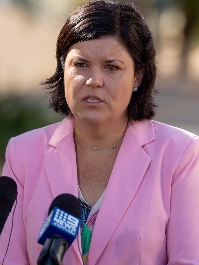 NT Health Minister Natasha Fyles. Picture: Che Chorley