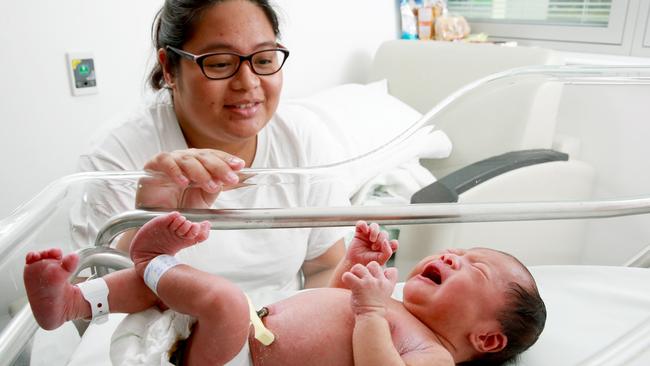 What does the future hold for little Eloise Ko and her mum Frances? Picture: Toby Zerna