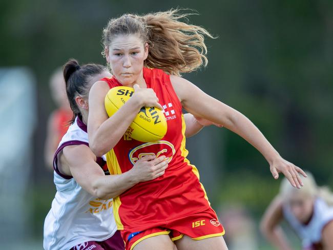 Alana Gee during the Northern Academy Series. Picture: Russell Freeman/AFL Photos