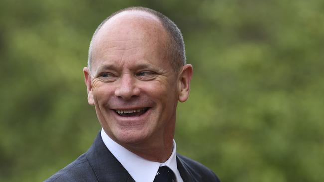 Former Queensland premier Campbell Newman tried a similar tactic back in the 2015 election. Picture: AAP Image/Lukas Coch