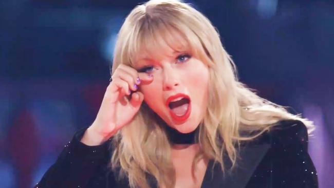 Taylor Swift has remained silent. Picture: YouTube.