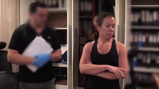 ASICS raid on Melissa Caddick at her Dover Heights home in November 2020. Picture: NSW Police, Source: https://spaces.hightail.com/receive/91AnxTqbpJ