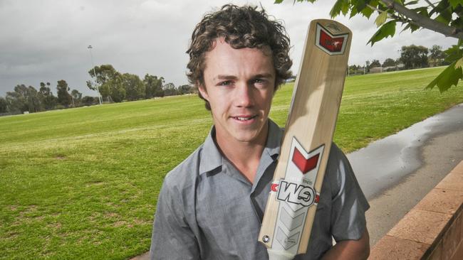 Travis Head as a 16-year-old at Trinity College.