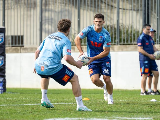 Nathan Cleary went straight to the field. Picture: Thomas Lisson
