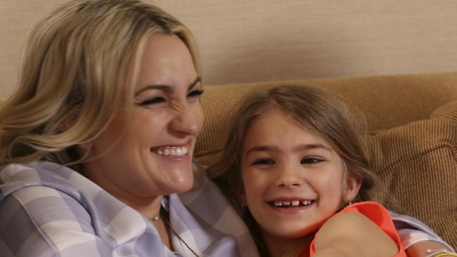 Jaimie Lynn Spears with daughter Maddie.