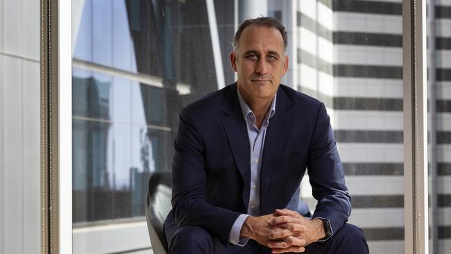 Wesfarmers CEO Rob Scott says he really doesn’t know what assumptions can be made on opening up again. Picture: Marie Nirme