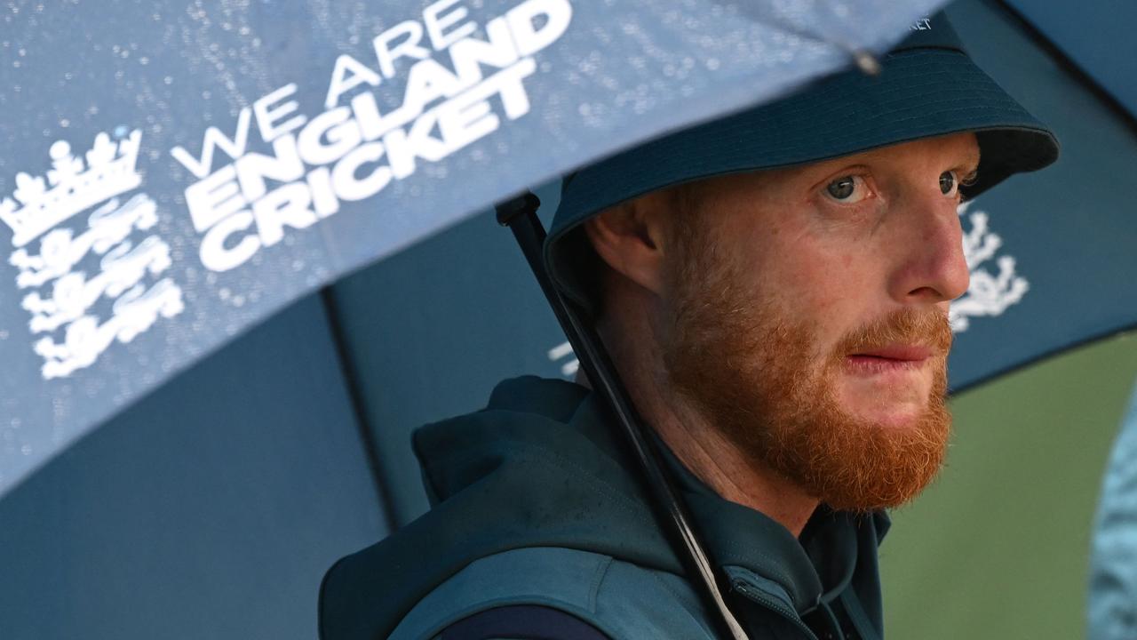 England Test captain Ben Stokes at Old Trafford. Picture: AFP