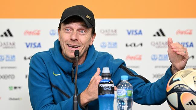 Matildas coach Tony Gustavsson says he has unfinished business. Picture: Justin Setterfield/Getty Images